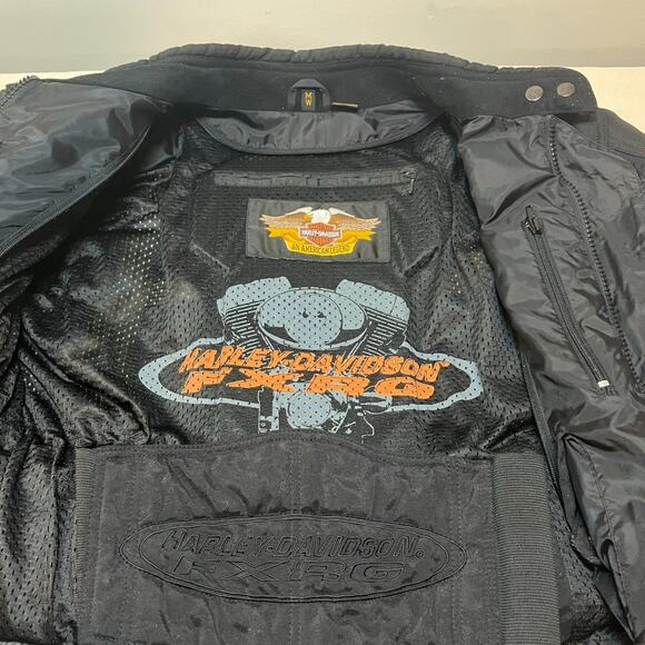 Harley-Davidson Women Hazard Waterproof Riding Jacket With‎ Armor Pockets Size M - Picture 4 of 7